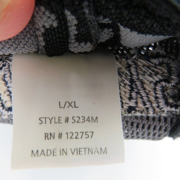 Dallas Cowboys Hat NFL Football Stretch Flex Fit Cap Gray Blue Rubber Logo Patch - Picture 11 of 12